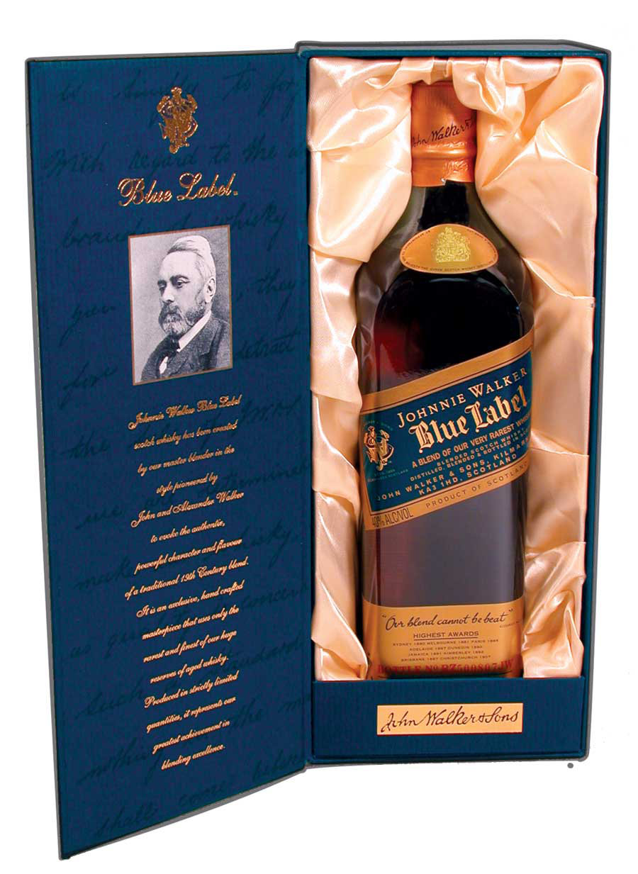 Johnnie Walker Blue Label 21 yrs / giftbox (0.75L) 